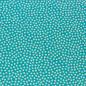 Preview: Baumwolle Dotty Helltürkis/Weiß by Swafing